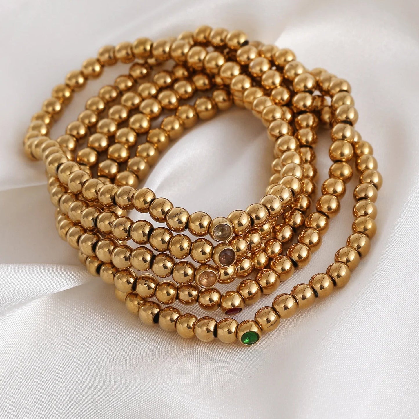 Joia birthstone beaded bracelet